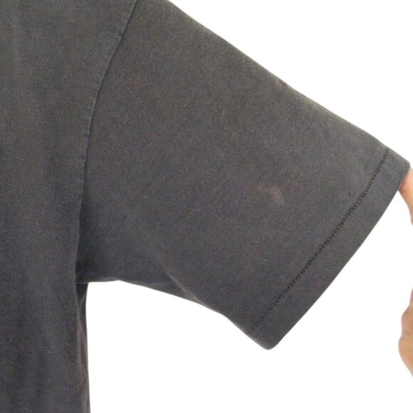 HURRICANE Slave to the Thrill Tshirt, L/XL, Enigma, Faded Black, 1990, VINTAGE - Picture 6 of 9